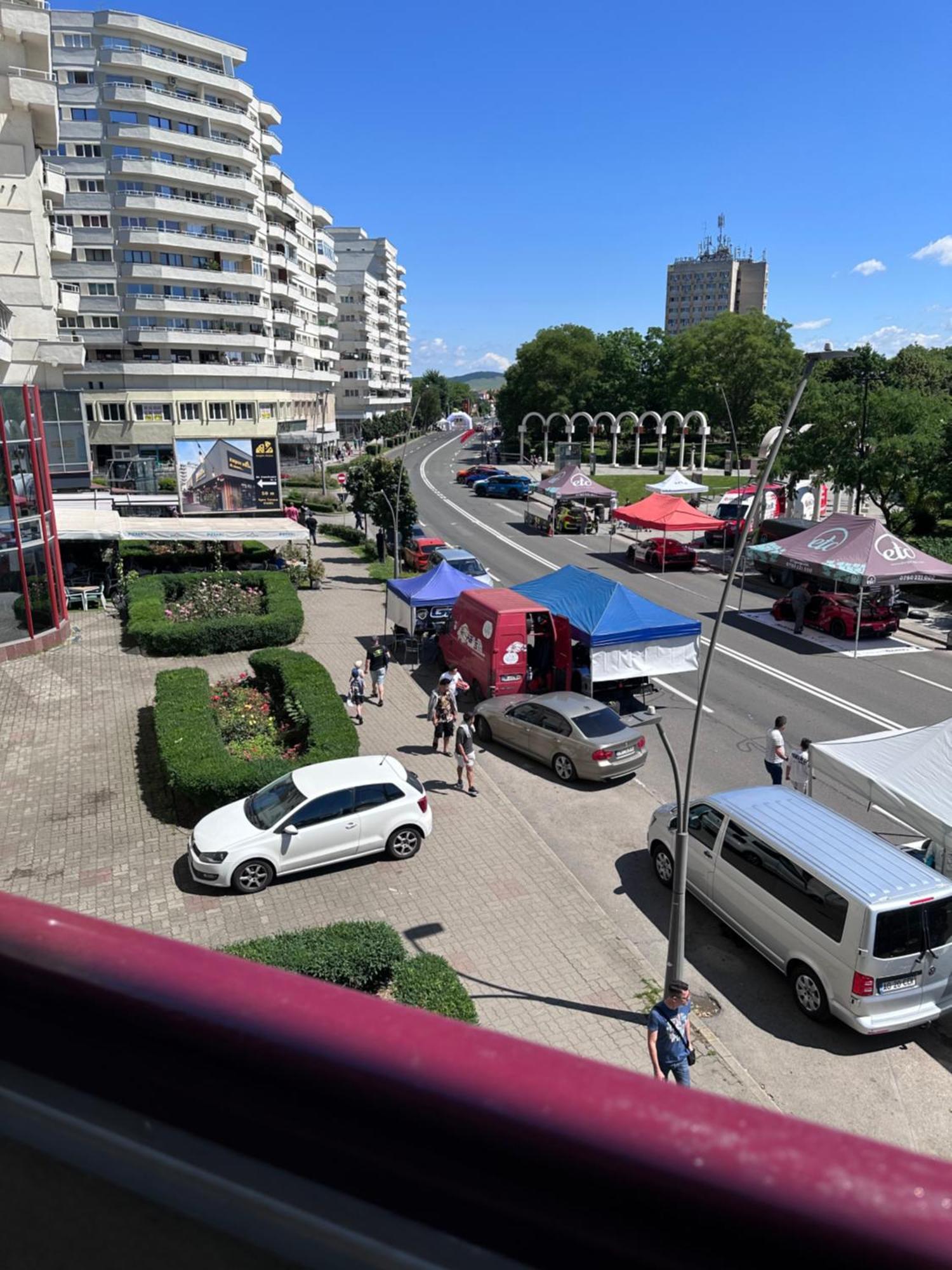 Studio Panoramic With Balcony And Parcul Unirii View アルバ・ユリア エクステリア 写真
